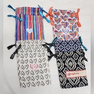 Brighton jewelry bags .